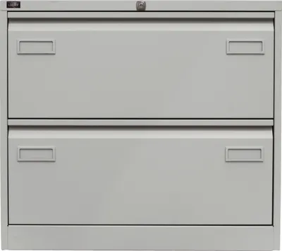 Produktbild von Bisley Hängeregistratur Schrank Light - 2 Schübe - Farbe: Lichtgrau