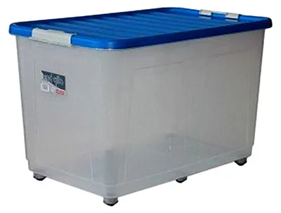 Produktbild von Aufbewahrungsbox aus Gold, 150 l, 80 x 50 x 50 cm