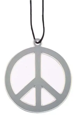 Produktbild von Klassische Peace Zeichen Halskette Hippie