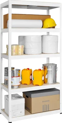 Obrázek produktu pro Kovový regál Kovona Futur 1800x900x600 mm 5 polic bílý
