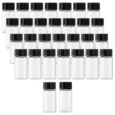Produktbild von Solidchoice – Set mit 30 hochwertigen Flaschen mit Schraubverschluss