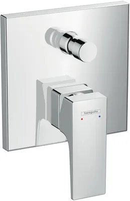 Zdjęcie produktu dla hansgrohe METROPOL bateria wannowa podtynkowa z bezpiecznikiem chrom 32546000