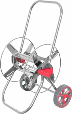 Zdjęcie produktu dla Awtools wózek na wąż ogrodowy metalowy 60mb1/2