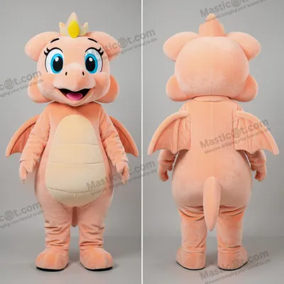 Produktbild von Samtiger MASTICOT Pfauen-Pterodactylus-Maskottchen