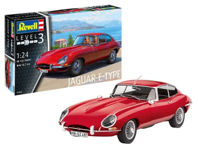Produktbild von Revell Jaguar E-Type (Coupé) 1:24