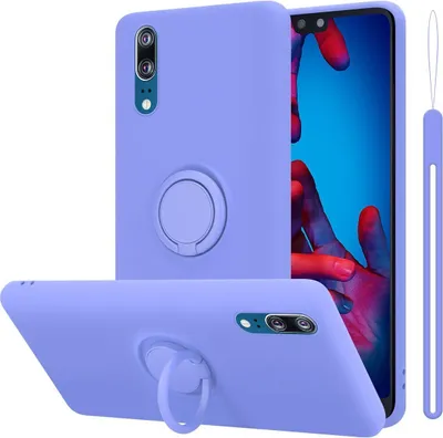 Produktbild von Cadorabo Hülle für Huawei P20 Schutz Hülle in Lila Handyhülle TPU Etui Case Cover