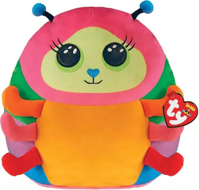 Produktbild von Ty Squish A Boo Nessa Caterpillar - Knuffel - 31 cm
