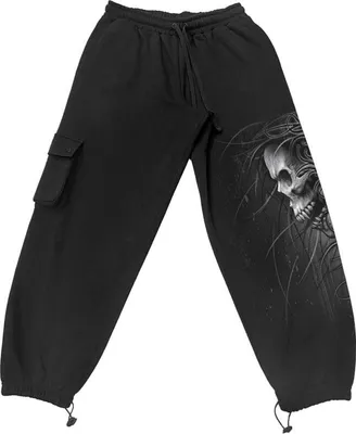 Produktbild von Spiral Trainingshose Herren Death forever - Casual Cargo Joggers schwarz L