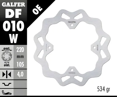 Zdjęcie produktu dla Galfer Bremsscheibe Wave Starr