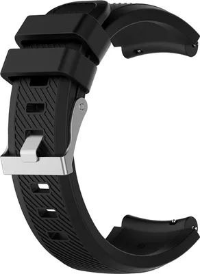 Produktbild von BStrap Silicone Sport Armband für Xiaomi Amazfit Stratos 2/2S/3, black