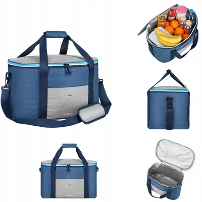 Produktbild von Nils NC2903 Thermotasche Blau Geräumig 32 L Ausflugstasche