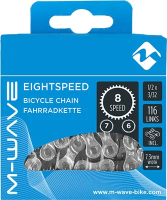 Produktbild von M-Wave Fahrradkette Eightspeed, braun
