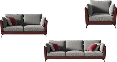 Produktbild von Sofagarnitur 3+2+1 Sitzer Stoff Textil Wohnlandschaft Sofas Couchen Polster Neu