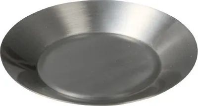 Produktbild von Kerzenteller Edelstahl matt für Ø 8 cm Kerzen