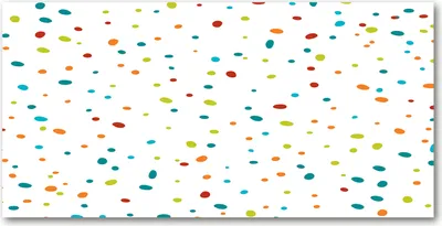 Produktbild von Tulup Glas-Bild -140x70- Wandkunst Dekorative Wand für Küche & Wohnzimmer - Kinderzimmer - Bunte Punkte - Mehrfarbig