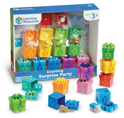 Produktbild von Learning Resources Lernspielzeug Counting Surprise Party Zählspiel