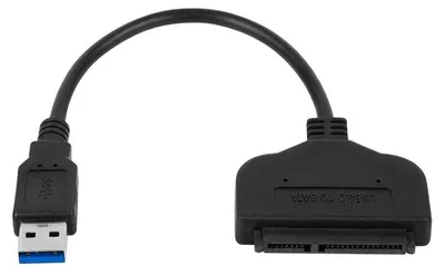 Obrázek produktu pro Kabel USB 3.0 - SATA adaptér, černý