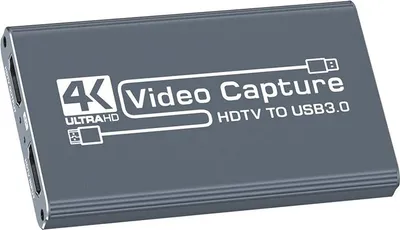 Immagine prodotto di INF Scheda di acquisizione HDMI 4K 30Hz - Registratore video USB 3.0 per streaming