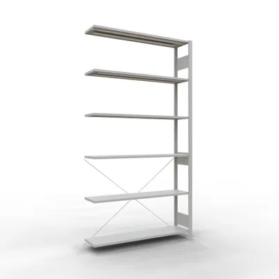 Produktbild von Stecksystem Anbauregal - 2500x1300x300 mm, Typ 150 kg