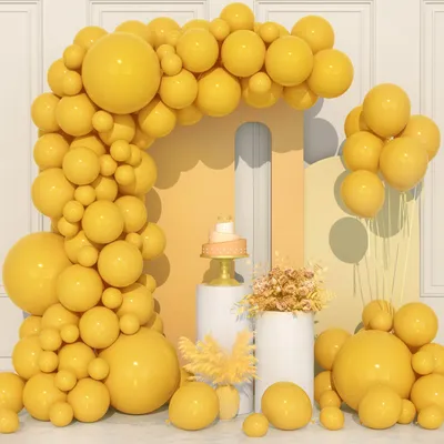 Productafbeelding van Solidchoice - Ballonboog Set van 106 Latex Ballonnen voor Feestdecoratie