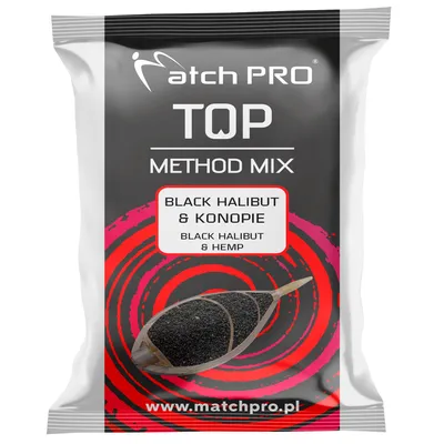 Obrázok produktu pre MatchPro Methodmix Black Halibut & Hemp Fishing Groundbait 700 g 978306