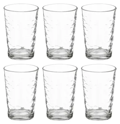 6er-Set Trinkgläser 190 ml, klar, modern