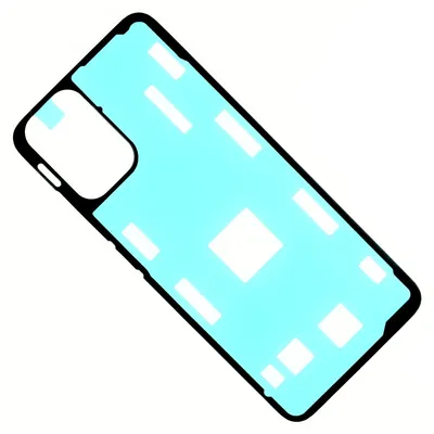 Produktbild von Kleber Dichtung Rückseite für Xiaomi Redmi Note 10  - Doppelseitig Klebeband Klebestreifen Backcover