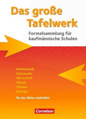Immagine prodotto di Das große Tafelwerk für kaufmännische Schulen. Schülerbuch