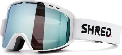 Produktbild von Shred Amazify Skibrille Weiß CBL 2.0 Deep Blue Mirror/CAT2 Weiß CBL 2.0 Deep Blue Mirror/CAT2