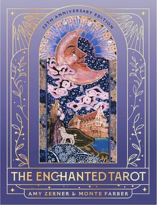 Obrázok produktu pre Tarotkarten Das verzauberte Tarot, 7,6 x 14 cm, Collagenkunst, mit Samttasche & Begleitführer