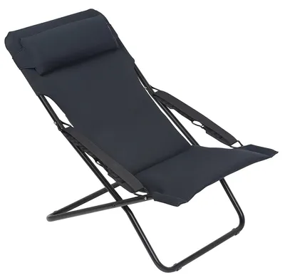 Produktbild von Lafuma Liegenstuhl Transabed XL Plus Aircomfort Acier LFM 2853.6135
