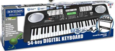Immagine prodotto di Bontempi Tastiera digitale giocattolo con 54 tasti MIDI USB