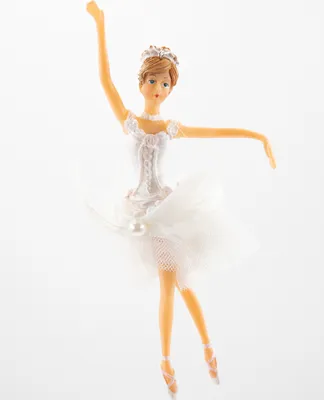 Produktbild von Ballerina weiss Engel Elfe Fee Christbaumschmuck Weihnachtsschmuck