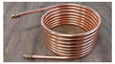 Produktbild von Kupferspirale 7,5m für Poolheizung mit 1/2" Anschluss