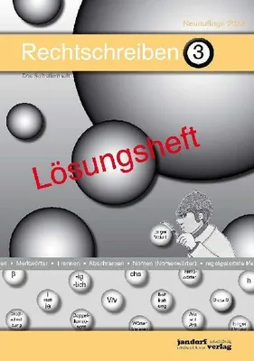 Produktbild von Rechtschreiben 3 (Lösungsheft)