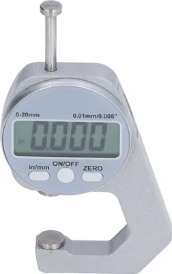 Produktbild von Miernik grubości, cyfrowy miernik grubości, miernik grubości metalu, elektroniczny miernik grubości, miernik grubości 0-20 mm, suwmiarka cyfrowa