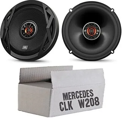 Produktbild von Mercedes CLK W208 Front - Lautsprecher Boxen JBL Club 6522 | 2-Wege | 16,5cm Koax Auto Einbauzubehör - Einbauset