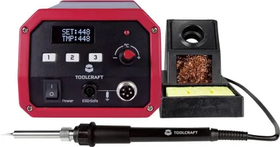 Produktbild von TOOLCRAFT ST-80D Lötstation digital 80 W 150 - 450 °C inkl. Lötspitze
