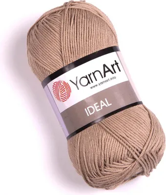 Produktbild von Yarn Art Ideal 234 Taupe Strickgarn