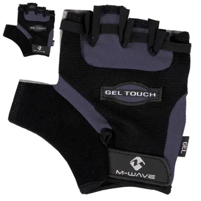 Produktbild von Fahrradhandschuhe, M-Wave, Größe XL, Schwarz/Grau