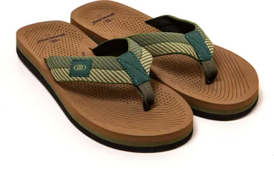 Immagine prodotto di BRASILERAS Infradito antiscivolo per uomo scarpe comode da spiaggia/piscina/urbano verde - 43 EU-UBMAV
