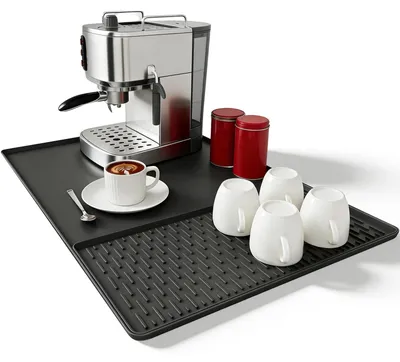 Siliconen Kaffeematte 40x60 cm, rutschfest, hitzebeständig, Tropfschutz
