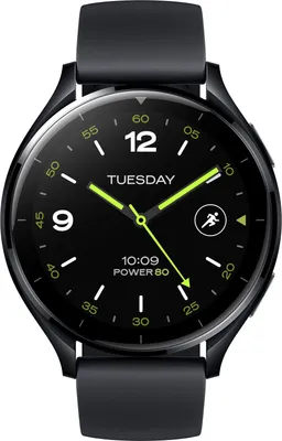 Produktbild von Xiaomi Watch 2 TPU Strap Smartwatch Schwarz, Bluetooth, AMOLED, 65 Std Akku