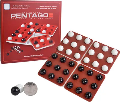 Immagine prodotto di Pentago Gioco da tavolo Festa di famiglia Bar Concorso Scacchi Bambini Classico Giocattolo per lo sviluppo intellettuale