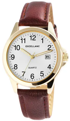 Produktbild von Excellanc Herrenuhr Kunstleder Leuchtzeiger
