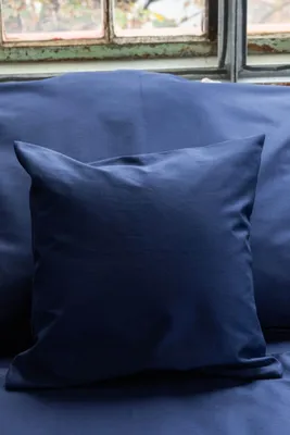 Immagine prodotto di 2 pezzi di federe antiacaro 40 x 40 cm | NanoCotone® - blu