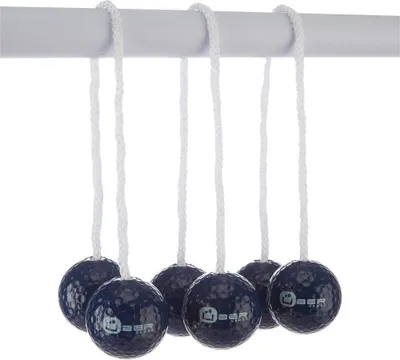 Produktbild von Ladder Golf Bolas – Professionell – 3x2 Echte Golfbälle – Offizielle Länge - Schwarz