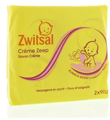 Zdjęcie produktu dla Zwitsal Baby Creme Seife 2 x 90g