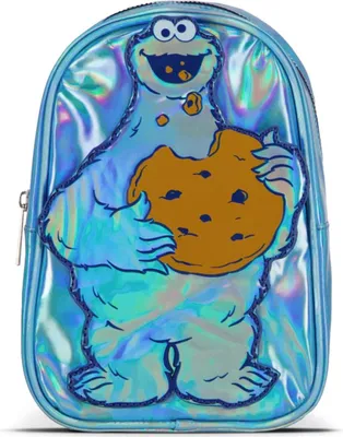 Produktbild von Sesamstraße Mini-Rucksack Krümelmonster Shiny