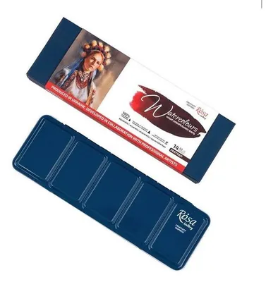 Produktbild von ROSA Gallery Portrait Aquarellfarben Set 14 × 2,5 ml